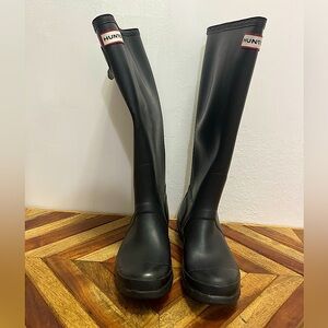 Hunter rain boots, women’s 6.5, excellent condition